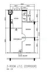 Blk 186 Boon Lay Avenue (Jurong West), HDB 3 Rooms #560834521